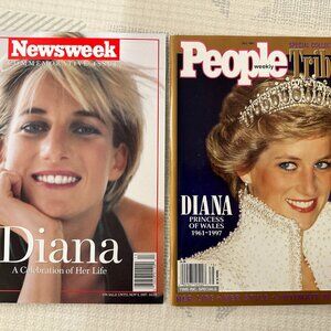 Like New Princess Diana magazines Newsweek People Tribute Collector's Issue 1997